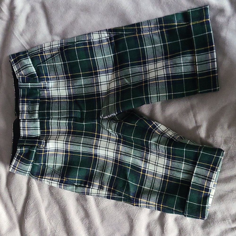 Blue, green and yellow dress pants! Janie & Jack